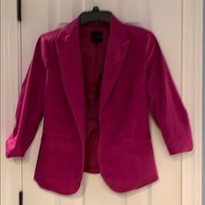 Fuschia jacket